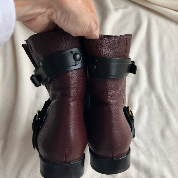 Chloé Double Buckle Moto Boot - Picture 6 of 8